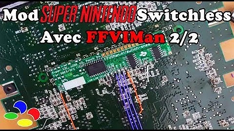 Installation du mod Switchless Super Nintendo avec FFVIMan - 2/2
