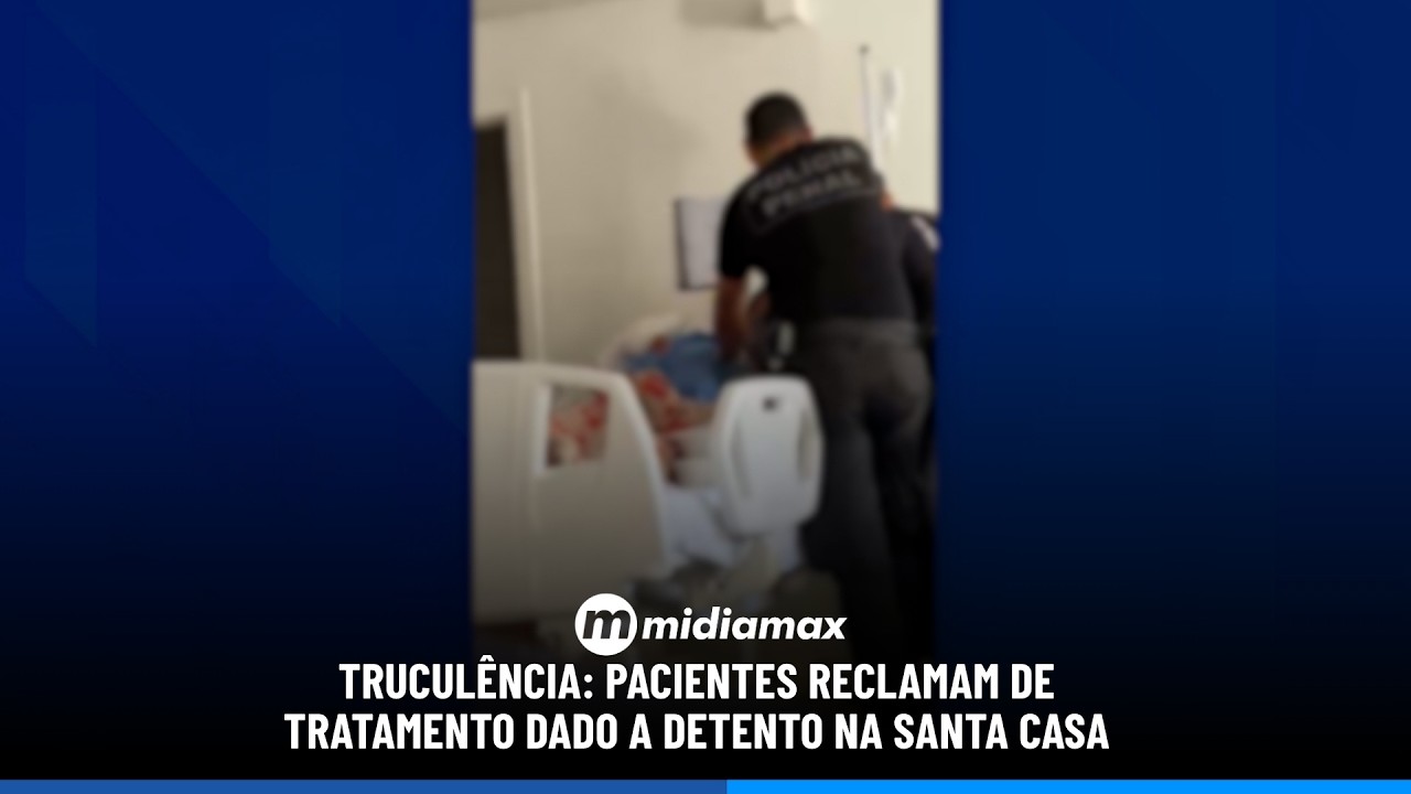 Truculência: pacientes reclamam de tratamento dado a detento na Santa Casa