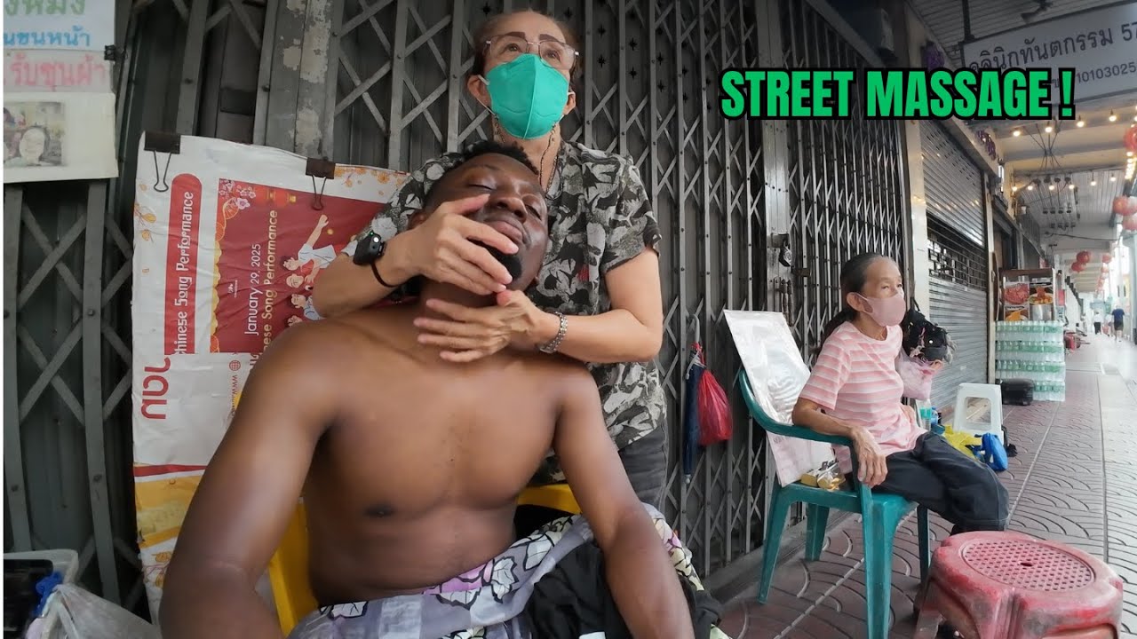 The Secret $1 Thai Street Massage You Can’t Miss in Bangkok! 😲