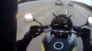 H-Town Commute on a 2018 Suzuki V-Strom 1000XT (Drift Ghost X Camera) by Brad Groux 621 views 4 years ago 6 minutes, 39 seconds