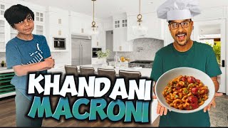My wife request made a tasty chicken macraroni on lunch || khandani style