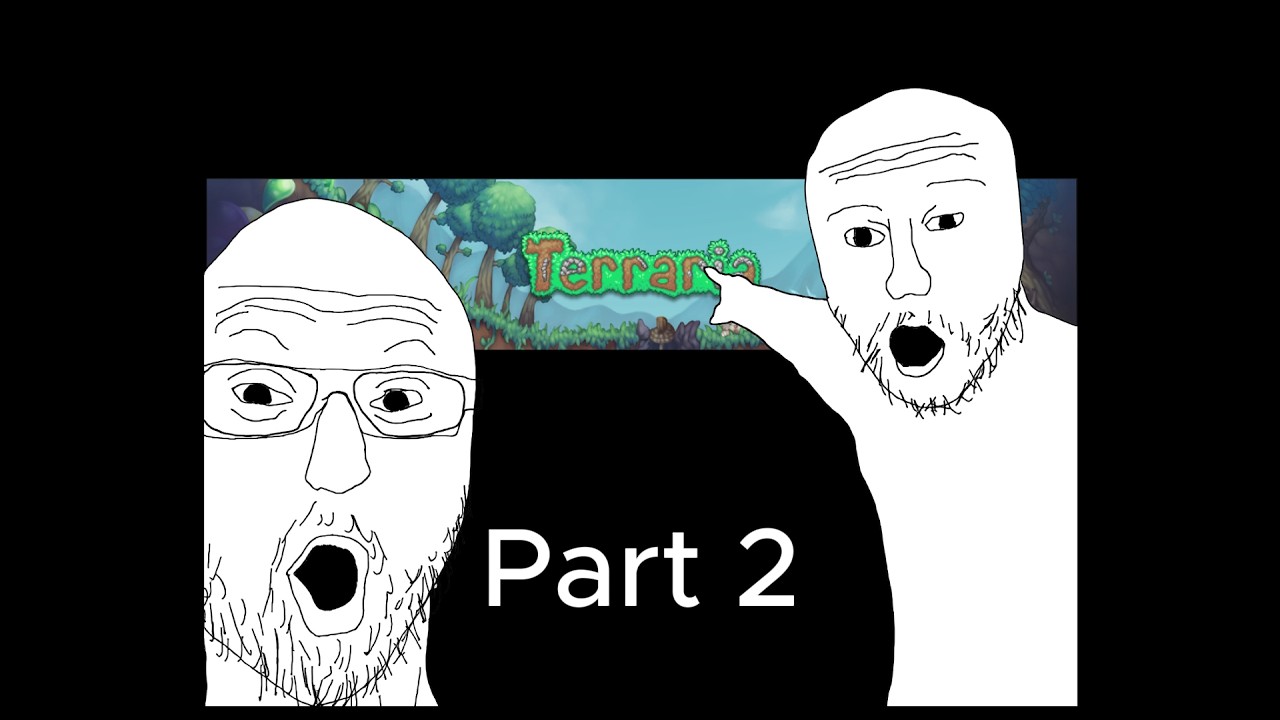 Beating pre-hardmode//Terraria playthrough pt2