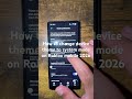 How to change device theme to system mode on Roblox mobile 2026