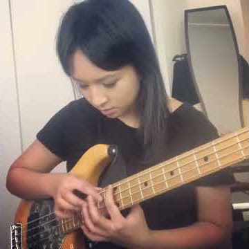 Female bass tapping nisa hamzah