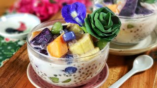 Bubur Cha Cha (Pengat) | Coconut Milk Dessert ❤️ 摩摩喳喳 ~ 古早味椰漿糖水 [My Lovely Recipes]