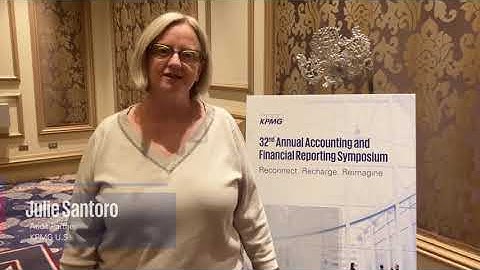 Highlights on ESG Enterprise Risk to Financial Reporting at 32nd Annual Symposium