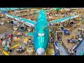 Amazing modern boeing aircraft manufacturing  assembling process incredible production technology