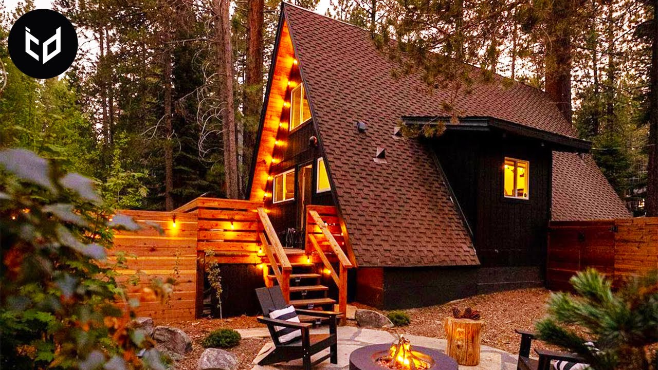 Incredible A-Frame Houses | Modern Tiny Home Trends