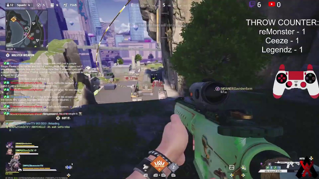 SCRIMS + THROW COUNTER | Mythic Rank Gameplay | Farlight 84 | 