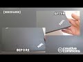 Remove Thin Scratches #Lenovo #ThinkPad Using Magic Sponge