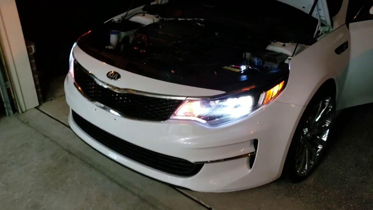 Kia Optima Fanless LED Headlights YouTube