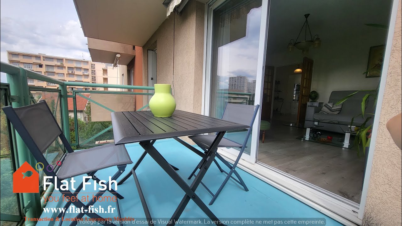 A VENDRE - T4 traversant à Lyon 8ème - visite vidéo