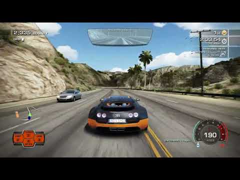 Need For Speed Hot Pursuit Remastered/One Step Ahead (again) with Bugatti Veyron 16.4 Super Sport