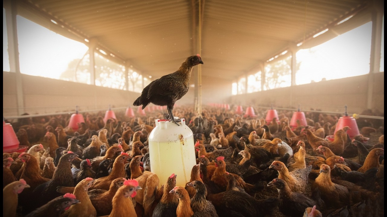 “48-Day-Old Sonali Roosters | Fast Growing Dual Purpose Chickens”