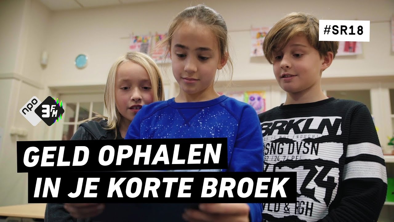 Deze kids halen €849,- op in hun korte broek! | 3FM Serious Request:  Lifeline | NPO 3FM - YouTube