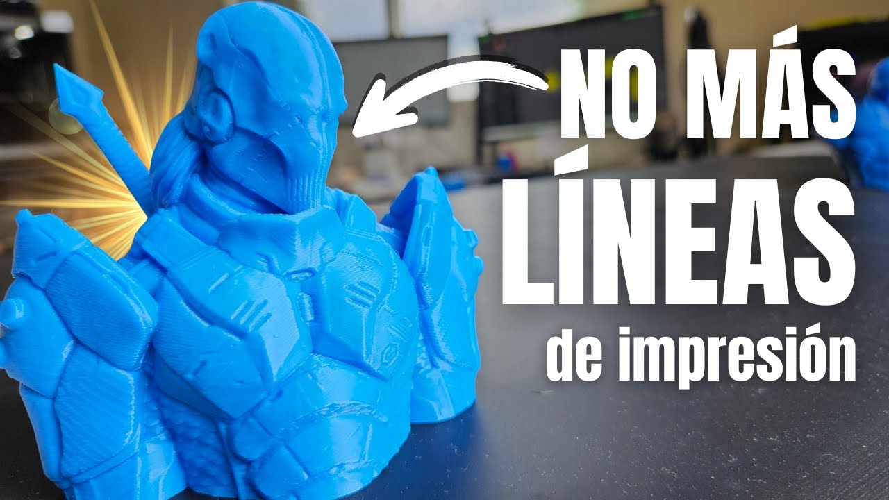 💥SOLUCIÓN💥 Cómo ELIMINAR las LÍNEAS de impresión 3D y mejorar al MÁXIMO tu calidad