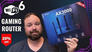 Reyee AX3000 Router WiFi 6 Gaming Router! Dual Internet Mesh Router for $109!