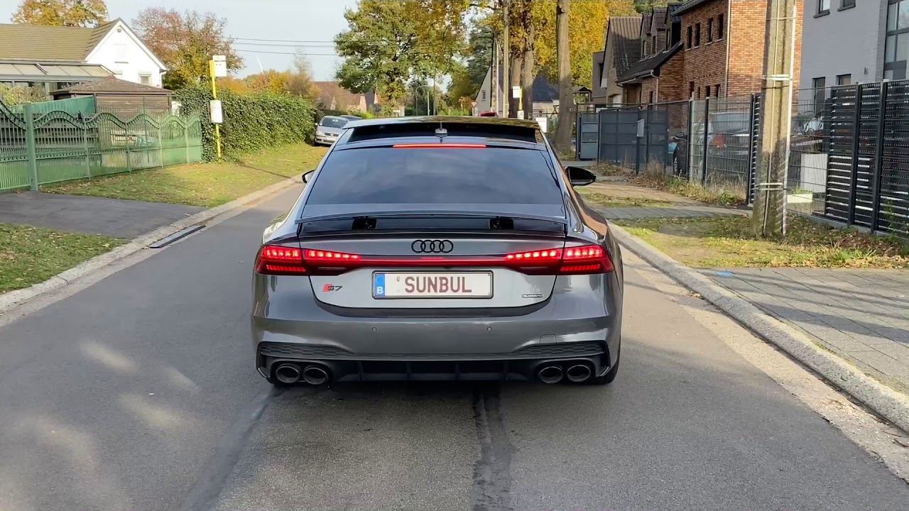Audi S7 TDI 2019 Launch Control 🏁