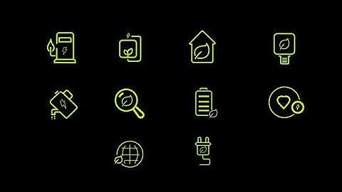 Ecology Icon Pack After Effects Templates