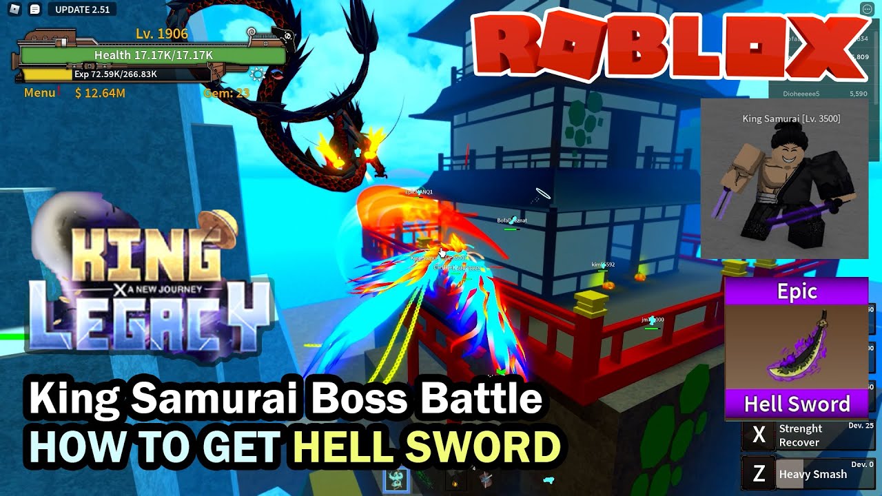 How to Get All Swords in Roblox King Legacy - Gamer Journalist