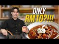 Professional Chef Tries Cooking Gourmet Food With Only RM10