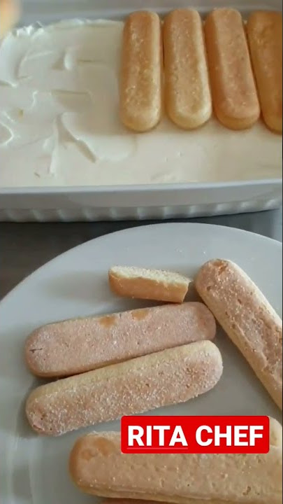 LEMON TIRAMISÙ by RITA CHEF🍋TIRAMISÙ AL LIMONE di RITA CHEF #Shorts