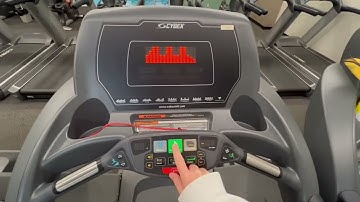 Cybex 625T treadmill  smooth for long distance running