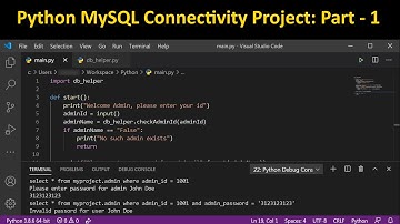 Python Project | CBSE | Class 12 | Python MySQL Connectivity | Part 1 | Python Setup