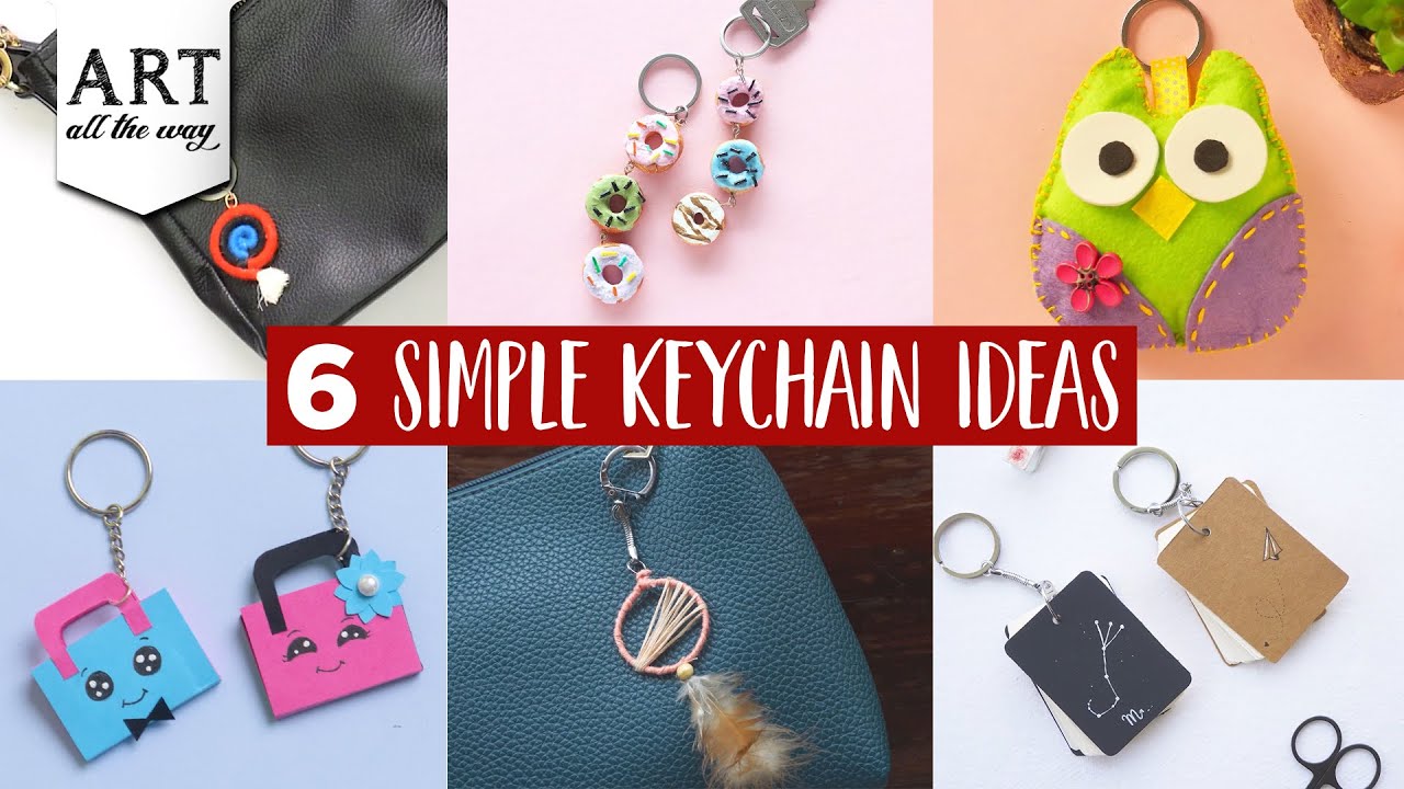 11 Cute DIY Keychains That Make Great Gifts