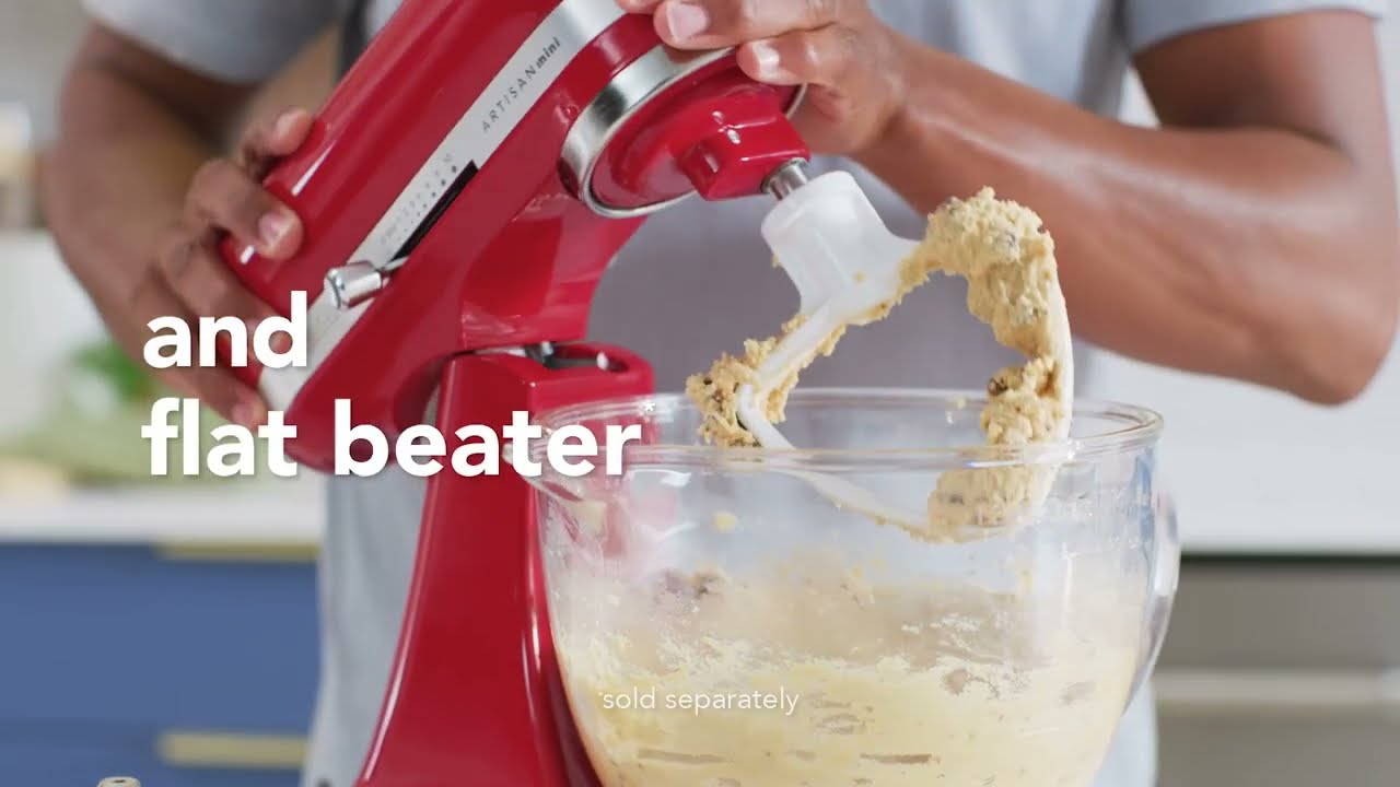 KitchenAid Flex Edge Beater: Baking Quick Tip by Cookies Cupcakes and  Cardio 