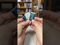 The cutest little library… my therapy. #MiniBooks #MiniatureLibrary #tinythings