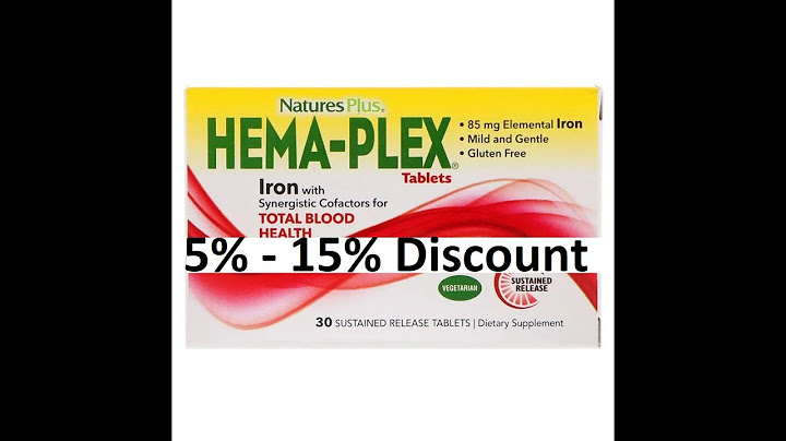 Hema plex nutritional supplement for total blood health