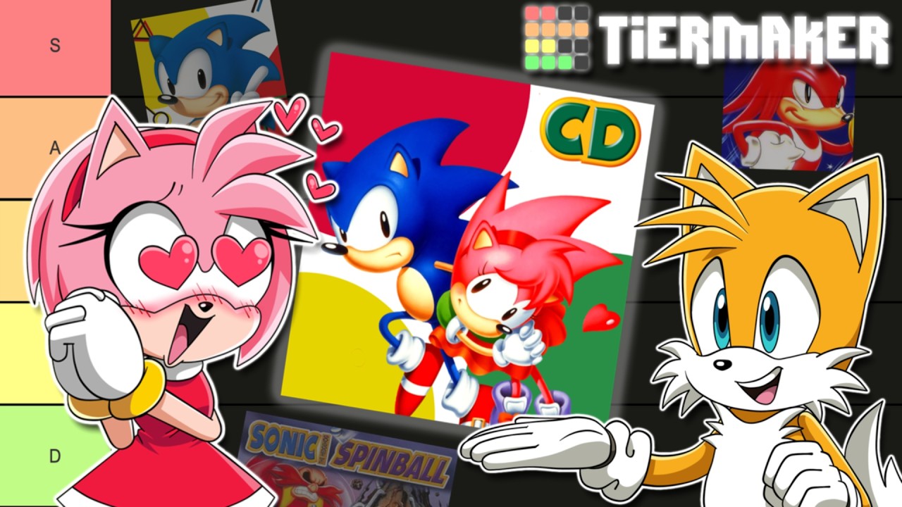Ranking Classic SONIC GAMES! ~ Tails & Amy's Tier List