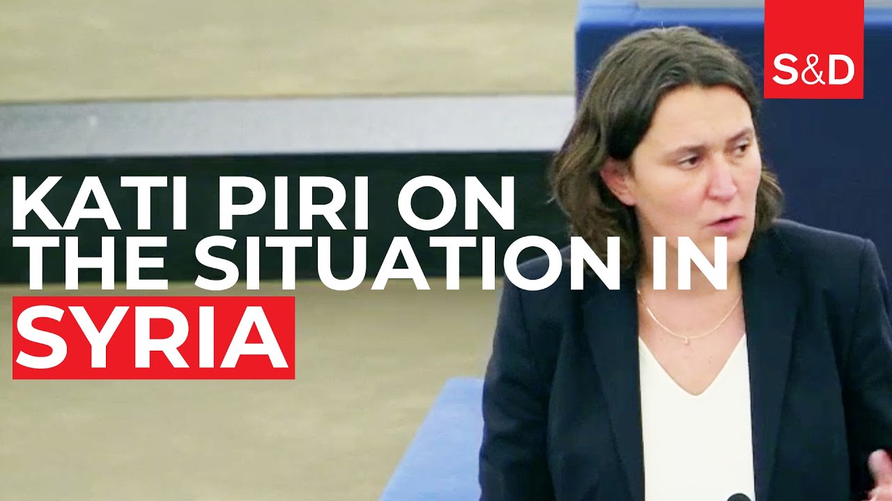 Kati Piri on the situation in Syria