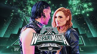 Becky Lynch vs Rhea Ripley WrestleMania 40 OFFICIAL PROMO THEME SONG: “If It Doesn’t Hurt”