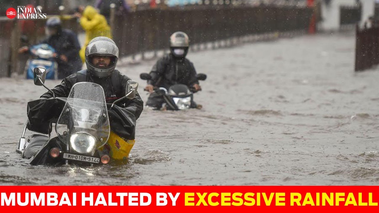 Heavy rains, landslide halt Mumbai; cause water-logging and traffic jam
