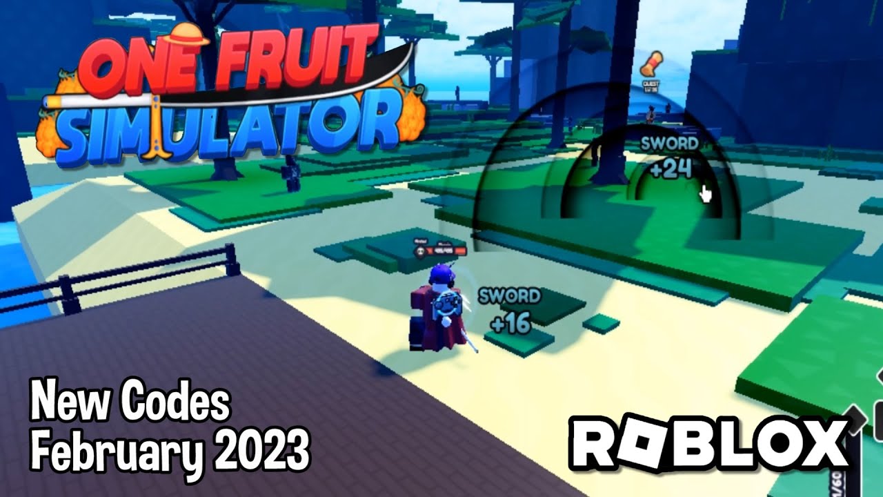 NEW* ALL WORKING ONE FRUIT SIMUALTOR CODES 2023 - ROBLOX ONE FRUIT