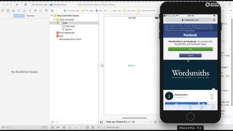 How To Open A Link Button - Swift iOS