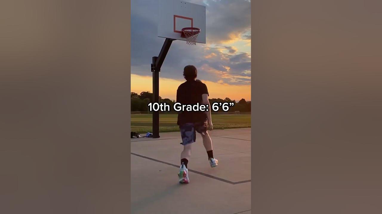 His dunk progress is remarkable📈🏀 #shorts