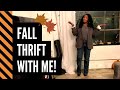 Going to the Thrift Store | Fall Thrift With Me at Goodwill