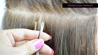 Hair Couture® Shrinky Lock Installation & Removing Tutorial
