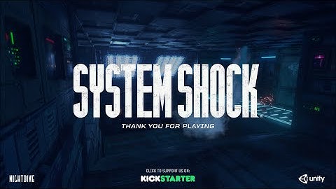 SYSTEM SHOCK - New Pre-Alpha Kickstarter Demo