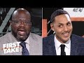 Shaq in shock after Hollins says neither Kobe nor MJ can fill LeBron’s shoes | First Take
