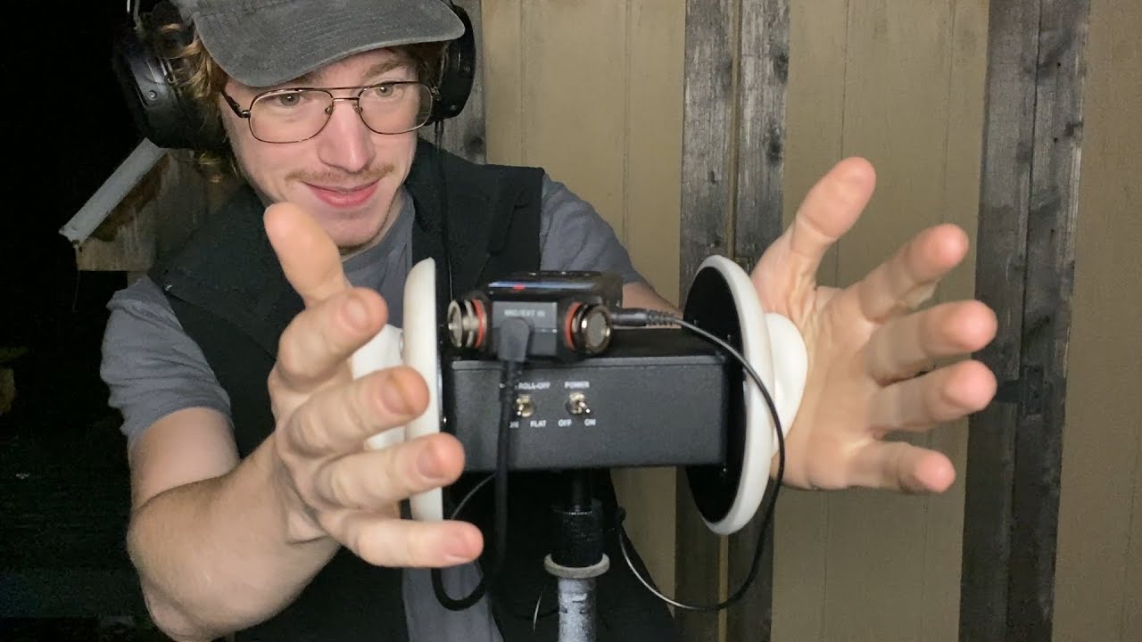 ASMR Basic 3Dio Ear Cupping & Whispering