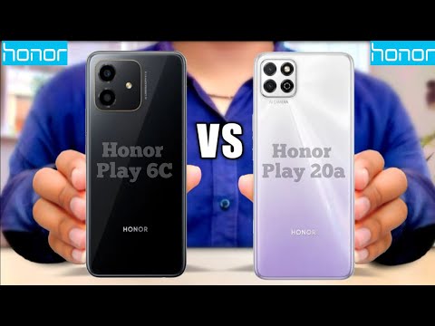 Honor Play 6C vs Honor Play 20a || Honor Play 20a vs Honor Play 6C