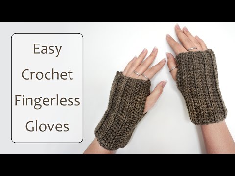 Easy Crochet Fingerless