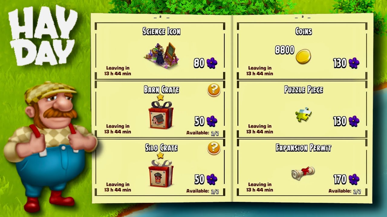 Catalogue Shopping! Hay Day Gameplay.