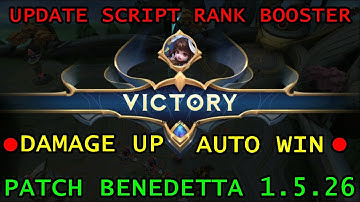 new update script rank booster damage up auto win patch terbaru