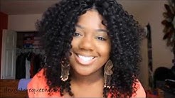 EASIEST Invisible Part Tutorial!! Kelly Rowland Inspired Hair ft. ALIEXPRESS DEEP CURLY HAIR