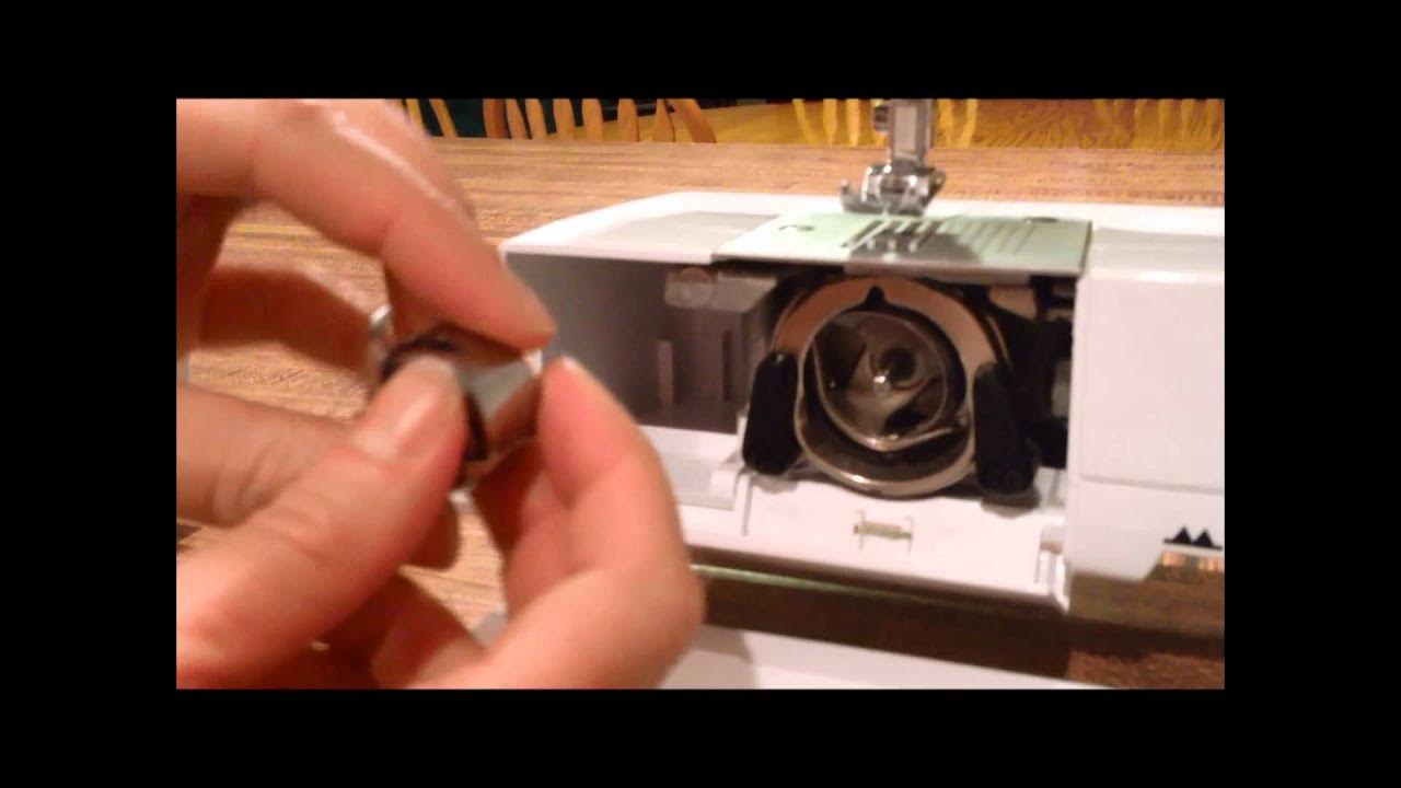 How to Insert a Bobbin on a Singer Sewing Machine YouTube